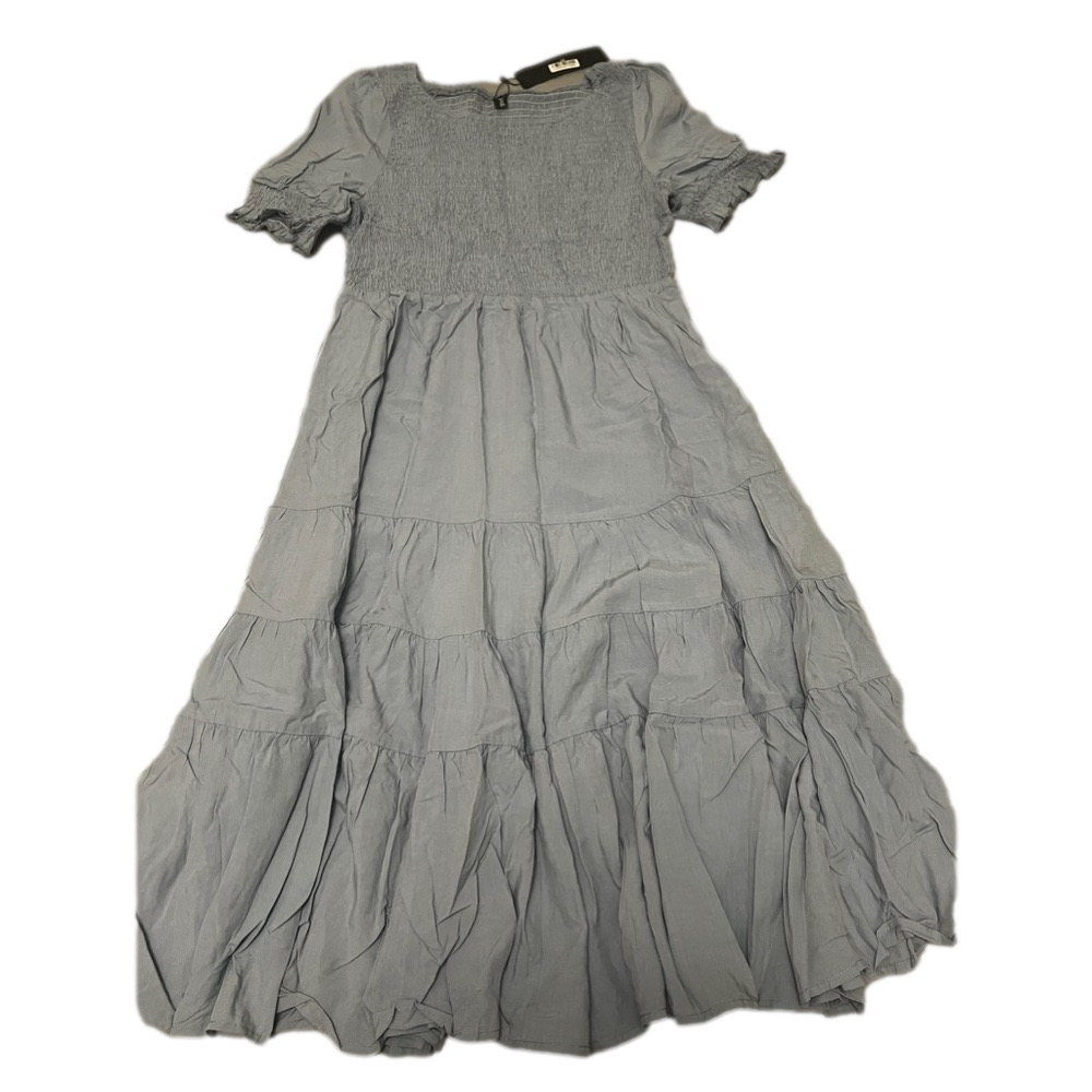 Allegra K Smocked Dress